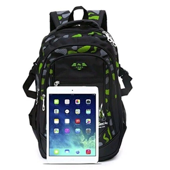 Backpack Boys Elementary School Bookbag Durable Heavy Duty Student Teenage St... - Picture 2 of 6